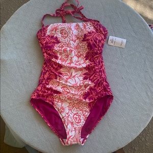 Ralph Lauren bandeau one piece
